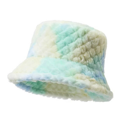 Kalamehemüts uus müts talvine soe naiste Korea stiilis moodne valamumüts lainelise mustriga kahepoolne lambavill kalamehemüts hig