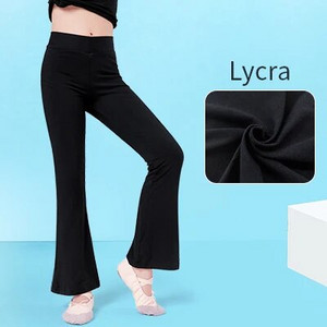 Детски панталони за йога Разкроени панталони за танци Спортни панталони за момичета Панталони за йога бягане Спортно облекло Фитнес клинове