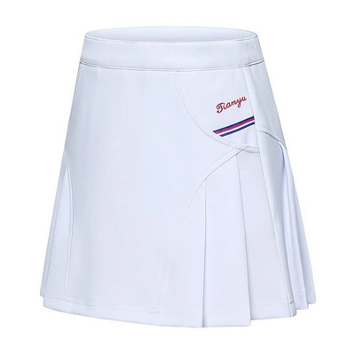 Антиекспозиционни поли за голф за момичета Плисирани поли Тийнейджърски мини рокли Тънки тенис Детски спортни дишащи облекла за голф Лято