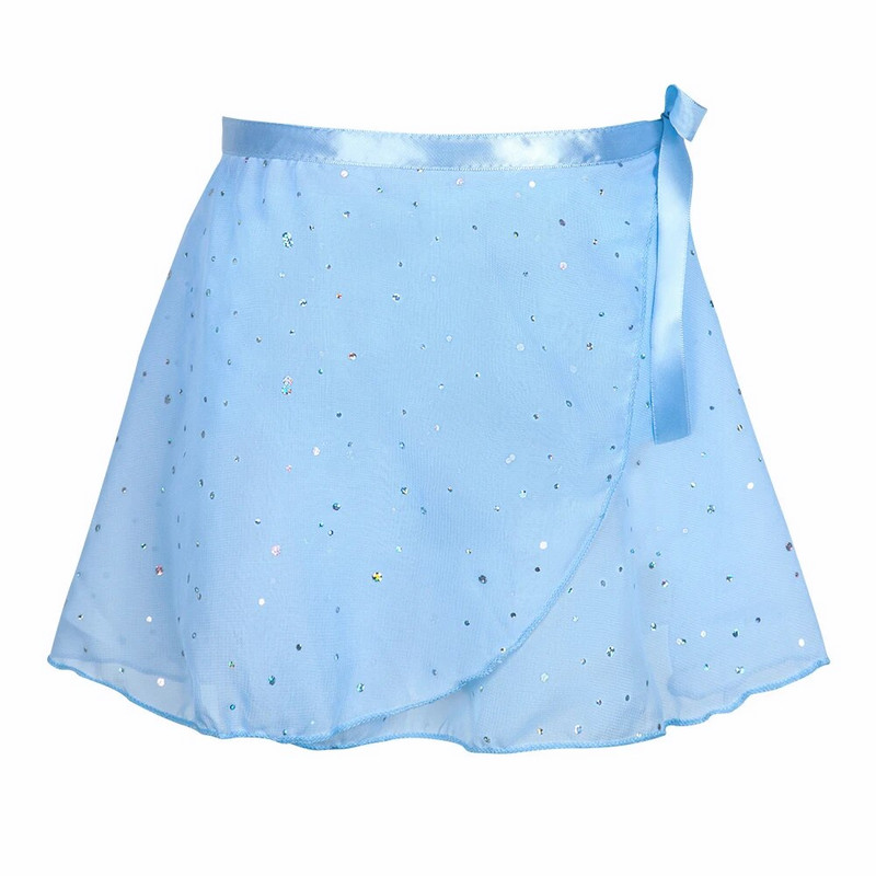 Meiteņu baleta svārki deju aptinuma svārki šifons Sparkly tutu kleitas regulējami deju apģērbi svārki balerīnu deju apģērbi