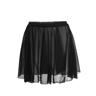 Profesionāli baleta svārki meiteņu deju svārki balti melni šifona svārki sievietēm elastīgi vidukļa īsi svārki dejošanai