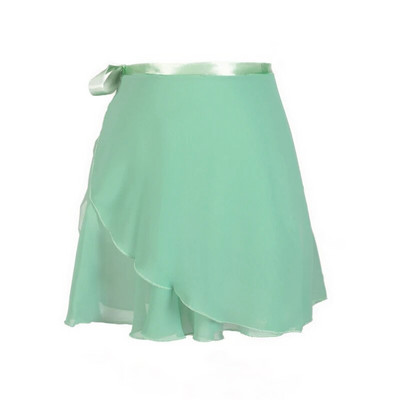 Baleta josta Triko šifona svārki šifona baleta šifona priekšauts meitenēm svārki šifona priekšauts piesieti svārki deju svārki maziem bērniem