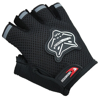 Karstā izpārdošana bērniem pilniem puspirkstiem motociklu cimdi Child Moto Luvas Motocross ādas motociklam Guantes bērnu sacīkšu cimdi