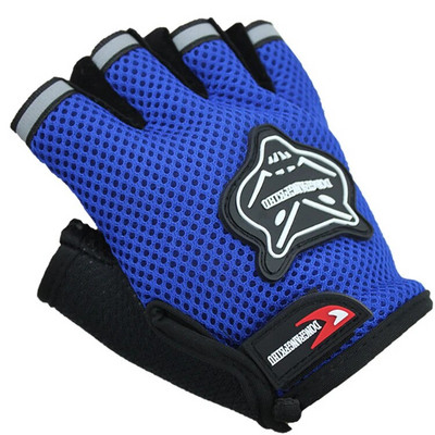 Karstā izpārdošana bērniem pilniem puspirkstiem motociklu cimdi Child Moto Luvas Motocross ādas motociklam Guantes bērnu sacīkšu cimdi