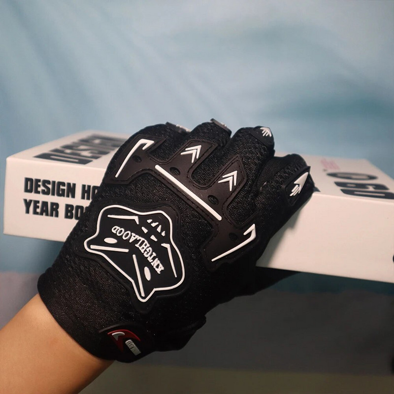Горещи разпродажби, детски мотоциклетни ръкавици с цял половин пръст, детски мотоциклетни ръкавици Moto Luvas Motocross, Guantes, детски състезателни ръкавици