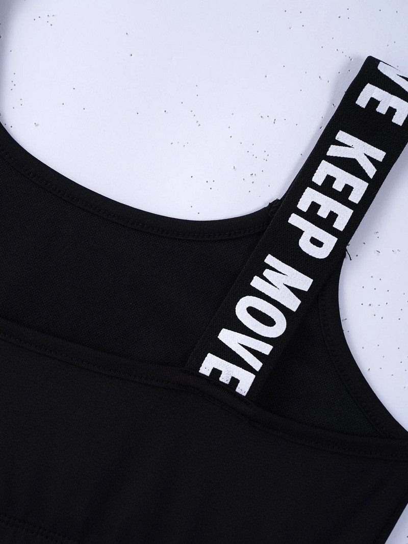 TiaoBug 2Pcs Детски момичета без ръкави с широки презрамки Укорочена жилетка и комплект панталони с камуфлажен принт за тренировка Модерен танц Йога Бягане