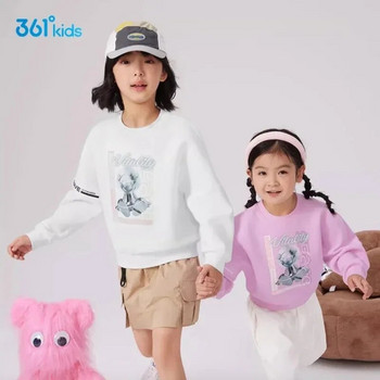 361-градусов пуловер за деца Момичета Есен 2023 г. Топли зимни горнища за деца Тениски с дълги ръкави Детски ежедневен пуловер