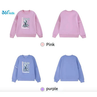Πουλόβερ 361 μοιρών για παιδικά κορίτσια 2023 Φθινόπωρο Keep ζεστό Χειμώνα μπλουζάκια για παιδιά Μακρυμάνικα μπλουζάκια Παιδικά casual πουλόβερ