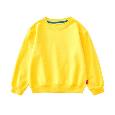 Vaikų rudens žiemos megztiniai su apvalia kakle, berniukų mergaičių laisvi vienspalviai megztiniai Vaikiški laisvalaikio apatiniai drabužiai Viršutiniai drabužiai детская одежда