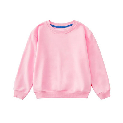 Vaikų rudens žiemos megztiniai su apvalia kakle, berniukų mergaičių laisvi vienspalviai megztiniai Vaikiški laisvalaikio apatiniai drabužiai Viršutiniai drabužiai детская одежда