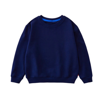 Vaikų rudens žiemos megztiniai su apvalia kakle, berniukų mergaičių laisvi vienspalviai megztiniai Vaikiški laisvalaikio apatiniai drabužiai Viršutiniai drabužiai детская одежда