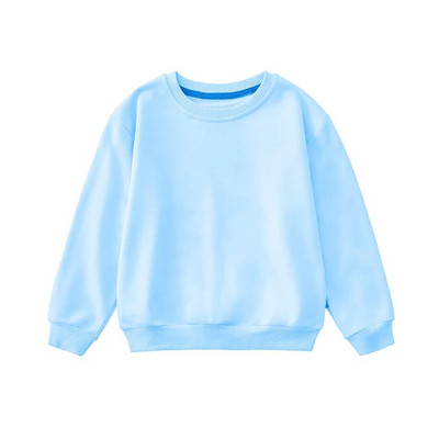 Vaikų rudens žiemos megztiniai su apvalia kakle, berniukų mergaičių laisvi vienspalviai megztiniai Vaikiški laisvalaikio apatiniai drabužiai Viršutiniai drabužiai детская одежда