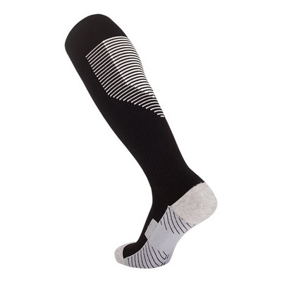 Sporta zeķes bērniem Skolas dvielis apakšā virs ceļgala Zeķes treniņiem garās futbola zeķes pieaugušajiem neslīdoša skriešana