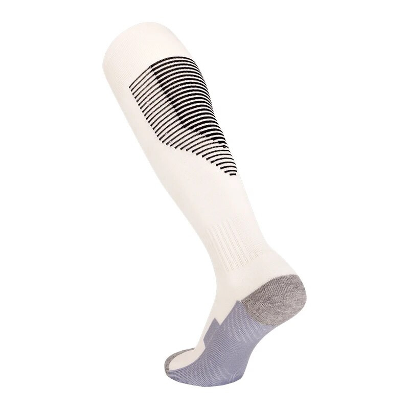 Sporta zeķes bērniem Skolas dvielis apakšā virs ceļgala Zeķes treniņiem garās futbola zeķes pieaugušajiem neslīdoša skriešana