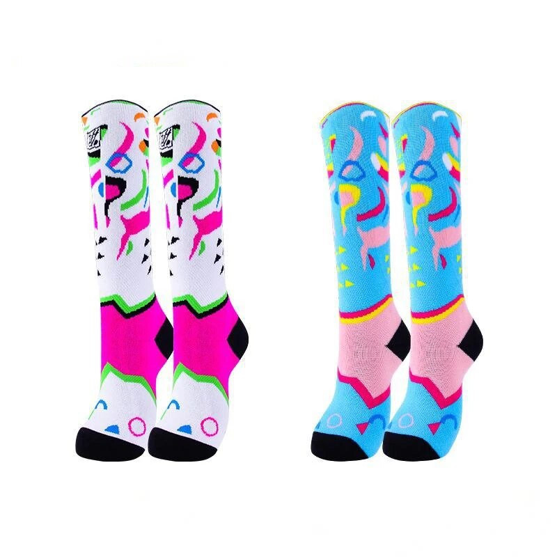 Χειμερινές μάλλινες κάλτσες Merino Παιδικές κάλτσες για πατινάζ Παχύτερες ζεστές μακριές ψηλές κάλτσες σκι για αγόρια και κορίτσια