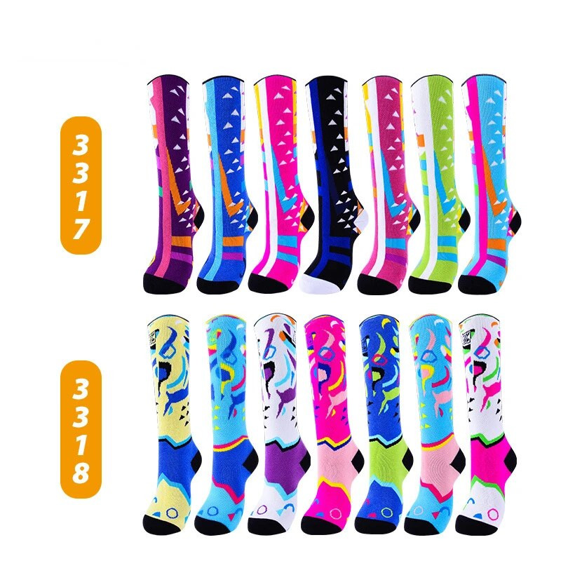 Χειμερινές μάλλινες κάλτσες Merino Παιδικές κάλτσες για πατινάζ Παχύτερες ζεστές μακριές ψηλές κάλτσες σκι για αγόρια και κορίτσια