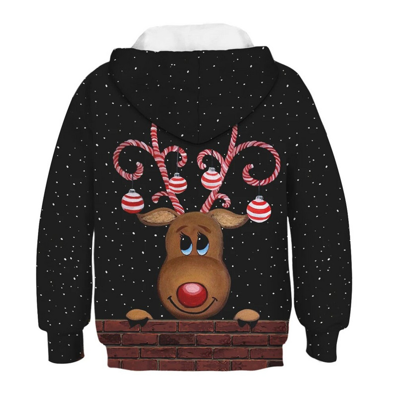 Rudeniniai vaikų gobtuvai Spausdinti Sportinė apranga Vaikų jaunesniems vaikiški laisvi paltai Paaugliams 5–14 m. berniukų ir mergaičių megztinis su gobtuvu, bėgimo megztinis