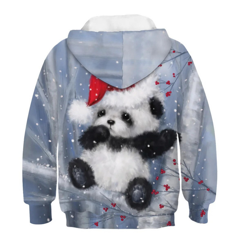 Rudens žiemos vaikiški megztiniai kalėdiniai paltai Vaikiški megztiniai jaunesniems vaikams paaugliams su gobtuvu sportinė apranga 5-14 m berniukų megztiniai su gobtuvu