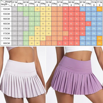 Cloud Rise Pocket Tennis Skirts Gym Golf Running Плисиран панталон Плюс размер SEXY Дамски XS-XXL Спорт Фитнес Шорт с висока талия