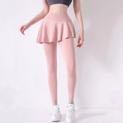 Cloud Hide XXL Sievietēm SEXY Tenisa Svārki Badmintons Golfs Deju Skort Lielizmēra Legingi Augsts Viduklis Fitnesa Treniņa Skriešanas Bikses