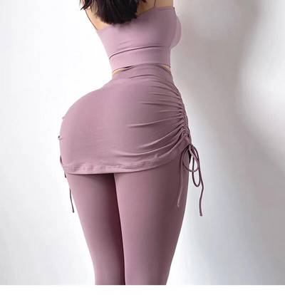 Cloud Hide XXL Sievietēm SEXY Tenisa Svārki Badmintons Golfs Deju Skort Lielizmēra Legingi Augsts Viduklis Fitnesa Treniņa Skriešanas Bikses
