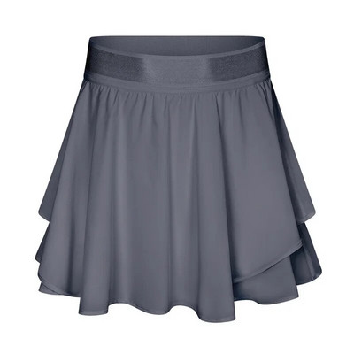 Egyszínű Fitness Tenisz Skort zsebbel Női Izzadságelvezető sport rövid szoknya Átfogó edzés Fitness Jog Gyorsan szárad