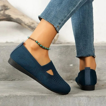 Γυναικεία φλατ παπούτσια Ανοιξιάτικα μονόχρωμα Άνετα casual γυναικεία παπούτσια Γυναικεία slip-on μπαλαρίνα γυναικεία παπούτσια για περπάτημα loafer