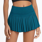 Cloud Hide Női Biztonságos Teniszszoknyák XS-XXL Golf Futó Rakott nadrágszoknya SEXY Sport Fitness Tornatermi rövidnadrág Magas derekú Skort