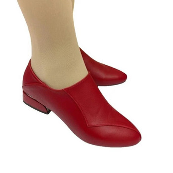 Дамските обувки CXMMATW с мека кожа и дебел ток са удобни и работни дамски обувки за свободното време