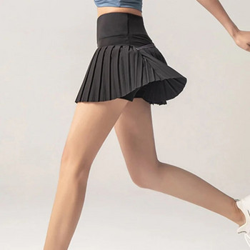 Τένις Φούστες Γυναικεία Γκολφ Πλισέ Παντελόνι Αθλητισμός Σορτς γυμναστικής Τσέπη Ψηλόμεση Γιόγκα Τρέξιμο Σορτς Φούστα Γυμναστική Ρούχα