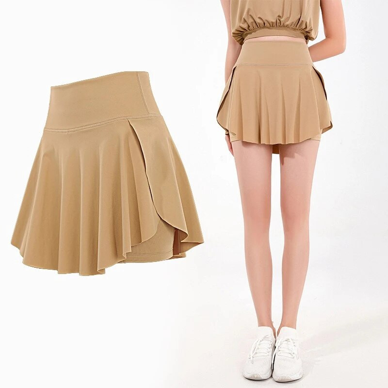 Дамска пола за тенис панталон Бързосъхнеща пола за фитнес Дишаща пола за тренировка за бадминтон