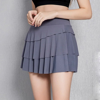 Cloud Hide SEXY Golf Tennis Skirts for Ladies Dancing Pocket Shorts Women S-XXL Fitness Shorts High Waist Workout Running Skirt