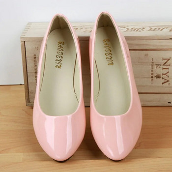 Candy Color Loafers Καλοκαιρινά Γυναικεία Flat Παπούτσια Λουστρίνι Γυναικεία Flats Άνετα slip On παπούτσια Woman Plus μέγεθος EU42 WSH2215