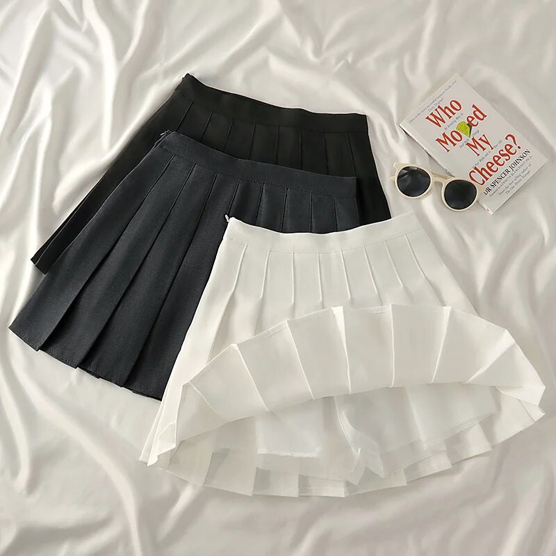 Тенис пола Дамски шорти Тенис рокля Плисирана пола с висока талия Тенис пола Униформена пола Къси панталони Спортна пола Beach Tennis Femme