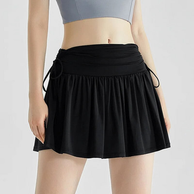 Cloud Hide Magas derekú teniszszoknyák nőknek S-XXL Sport golfnadrágszoknya Fitness Táncos rövidnadrág Otthoni Edzőterem Edzés Futó Skort