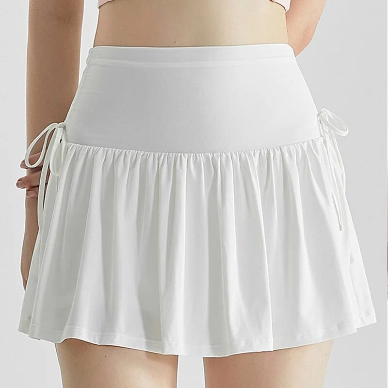 Cloud Hide Тенис поли с висока талия за жени S-XXL Спортни панталони за голф Фитнес Шорти за танци Шорти за домашна фитнес тренировка за бягане