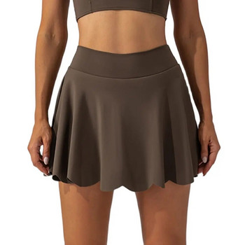 Γυναικεία φούστα τένις CHRLEISURE Σκορτσάκια μίνι γκολφ Breathable Slim αθλητικά σορτς Ελαστική γυμνή αίσθηση γυμναστικής φούστες αθλητικά