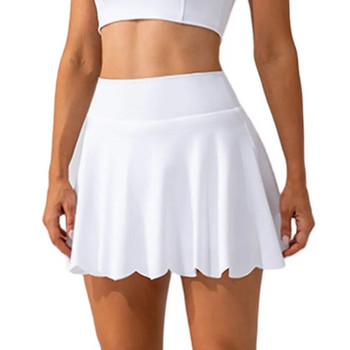 Γυναικεία φούστα τένις CHRLEISURE Σκορτσάκια μίνι γκολφ Breathable Slim αθλητικά σορτς Ελαστική γυμνή αίσθηση γυμναστικής φούστες αθλητικά