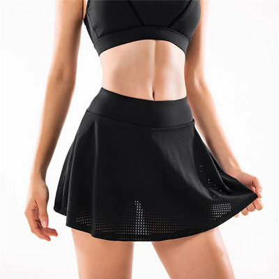 S-XXXL Μασίφ φούστες τένις Γυναικείες φούστα χορού μπάντμιντον γκολφ ψηλής μέσης Σορτς γυμναστικής Αθλητικό τρέξιμο αθλητικά σκόρτσ