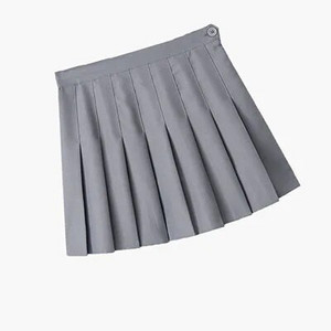 Tüdrukute plisseeritud tenniseseelik kõrge vöökohaga lühike aluspükstega kleit, õhuke koolivorm, naiste teismeliste cheerleader sulgpalliseelikud