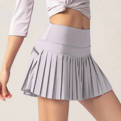 Cloud Hide XS-XXL Τένις Φούστες Γυναικεία Γκολφ μπάντμιντον Πλισέ παντελόνι Αθλητικό γυμναστήριο Γυμναστήριο Σορτς Τηλέφωνο Τσέπη Ψηλόμεσο φούστα
