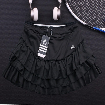 Quick Dry αθλητική φούστα τένις Γυναικεία αφράτη τούρτα γυμναστική γιόγκα Ρούχα για τρέξιμο κορίτσι μπάντμιντον Μασίφ πτυχωτό σκόρτ προπόνησης