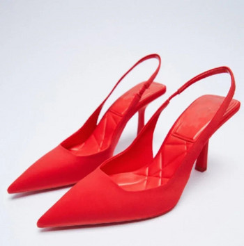 2023 Νέα φθινοπωρινά γυναικεία παπούτσια Μόδα γυναικεία Pumps Ψηλοτάκουνα με μυτερά δάχτυλα Ρηχά γυναικεία σανδάλια παπούτσια για γυναίκες Zapatos Mujer