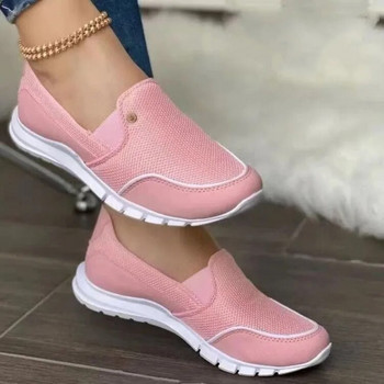 Μεγάλο 2023 Νέα Γυναικεία Επωνυμία Καλοκαιρινό Διχτυωτό Πόδι Μόδα Casual Γυναικεία One Step Lazy Flat παπούτσια Casual παπούτσια 36-43