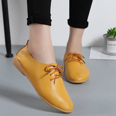 Summer Loafers Γυναικεία Casual Παπούτσια Μοκασίνια με μαλακά μυτερά γυναικεία παπούτσια Γυναικεία ίσια παπούτσια Γυναικεία