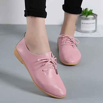 Summer Loafers Γυναικεία Casual Παπούτσια Μοκασίνια με μαλακά μυτερά γυναικεία παπούτσια Γυναικεία ίσια παπούτσια Γυναικεία