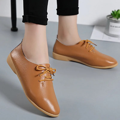 Summer Loafers Γυναικεία Casual Παπούτσια Μοκασίνια με μαλακά μυτερά γυναικεία παπούτσια Γυναικεία ίσια παπούτσια Γυναικεία