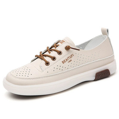 Καλοκαίρι Περπάτημα Flats Μόδα  δέρμα Loafers
