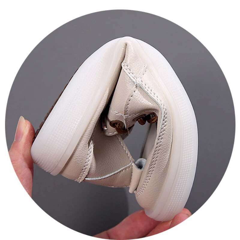 Дамски пролетни летни обувки с обувки за ходене Модни кухи маратонки Дамски ежедневни масивни вулканизирани обувки Мокасини Мокасини