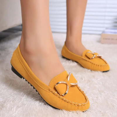 2022 Fashion Casual Lofers Γυναικεία επίπεδη παπούτσια Γυναικεία κομψά άνετα παπούτσια με κόμπους πεταλούδας Γυναικεία μαλακά κλασικά παπούτσια γραφείου